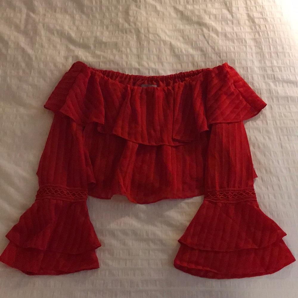Finders Keepers off-shoulder blouse